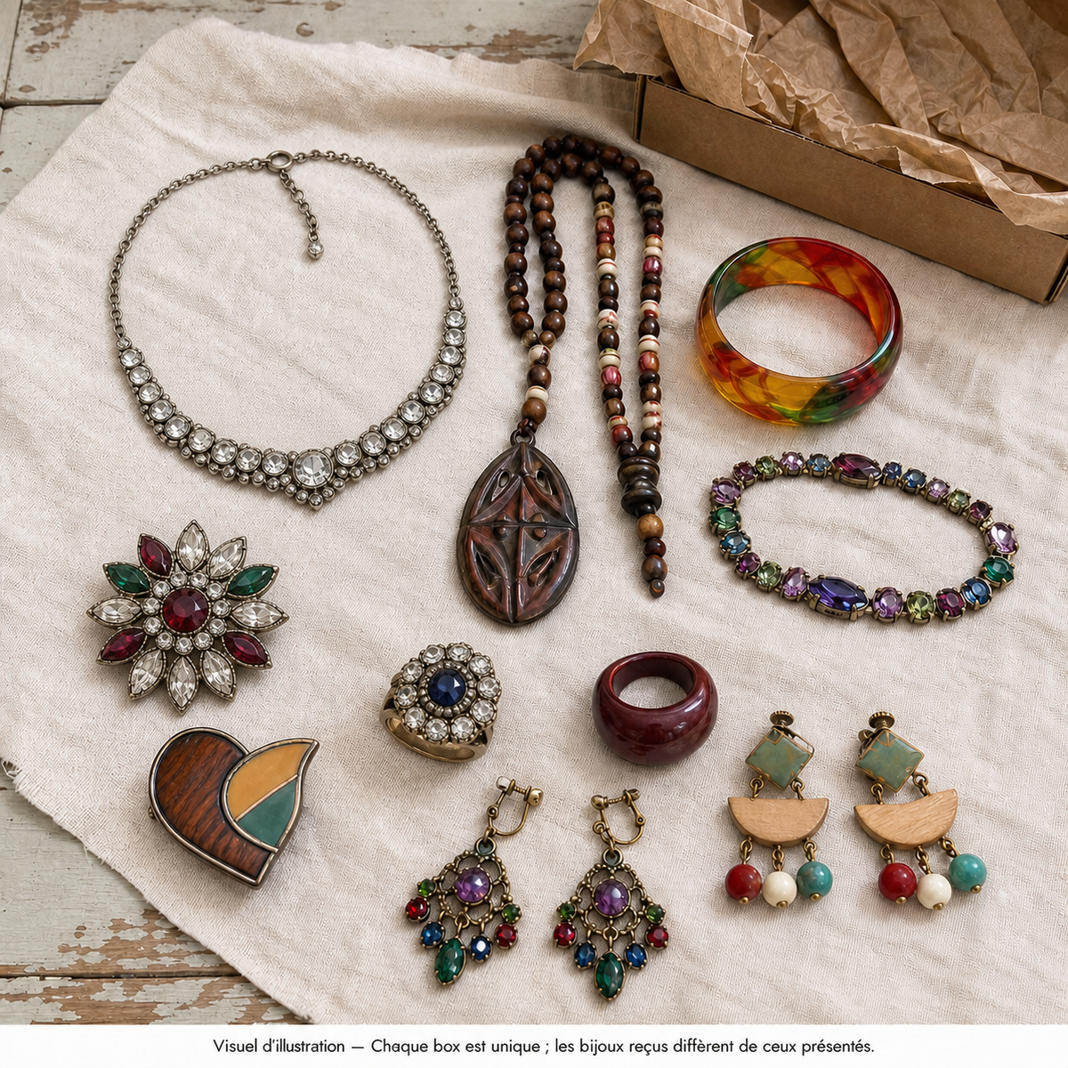 La Box Bijoux Mystère Tygani