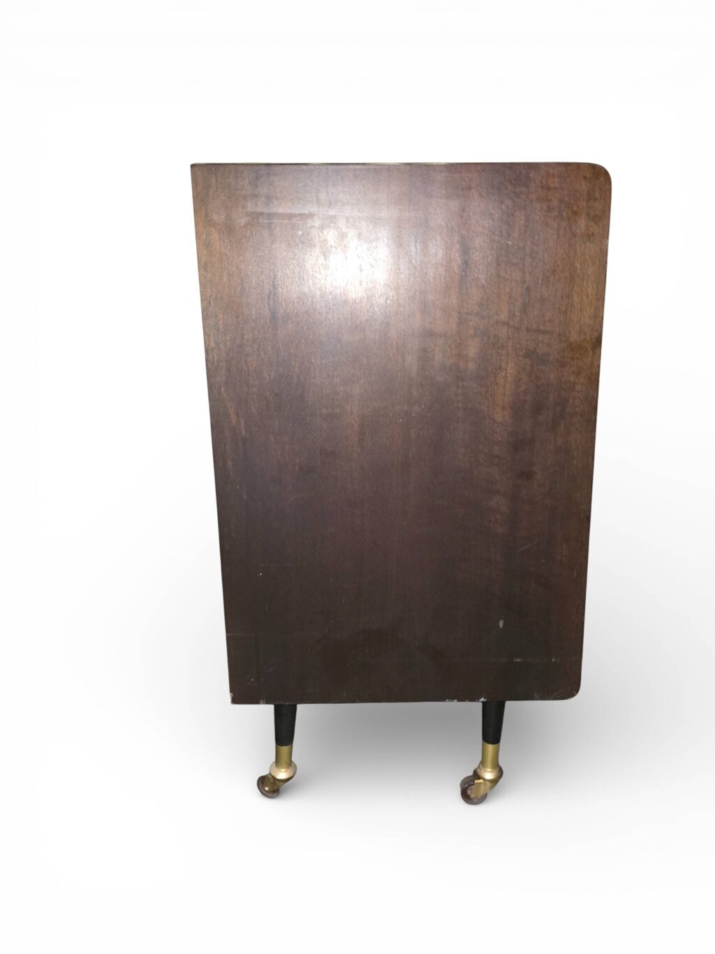 Cabinet bar années 50/60, intérieur capitonné &amp; éclairage