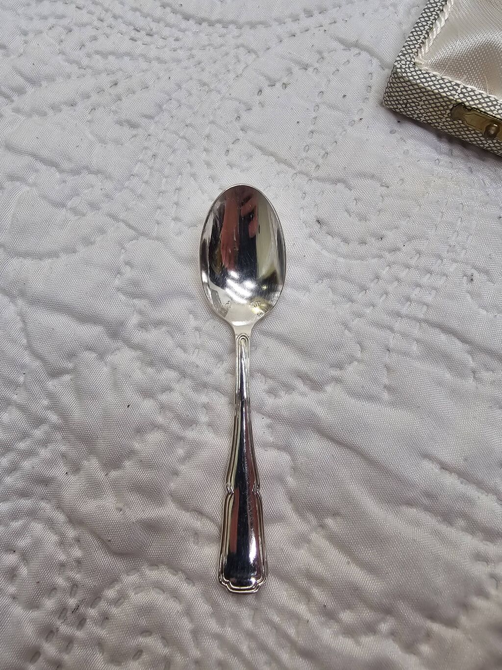 Ménagère 12 cuillères à café en métal argenté
