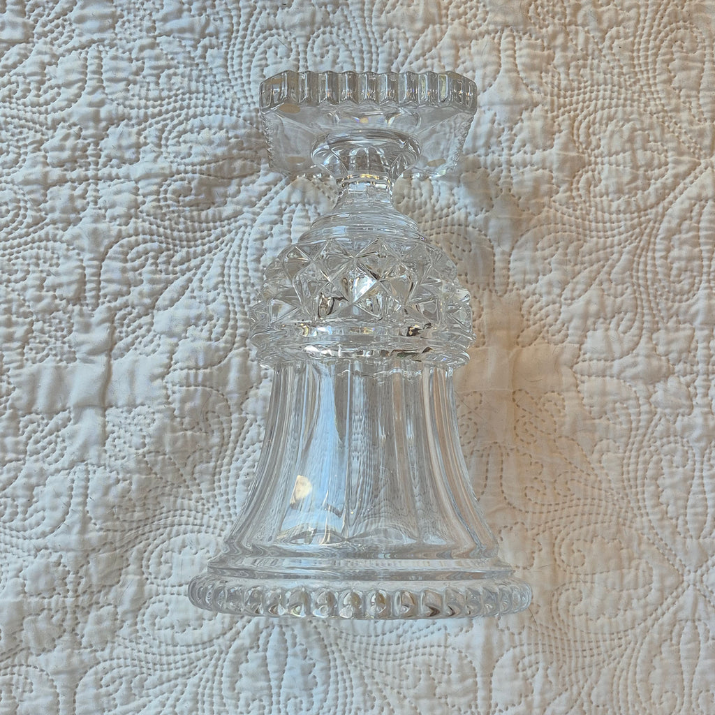 Vase en cristal signé Art Vannes France – Forme Médicis – 28 cm