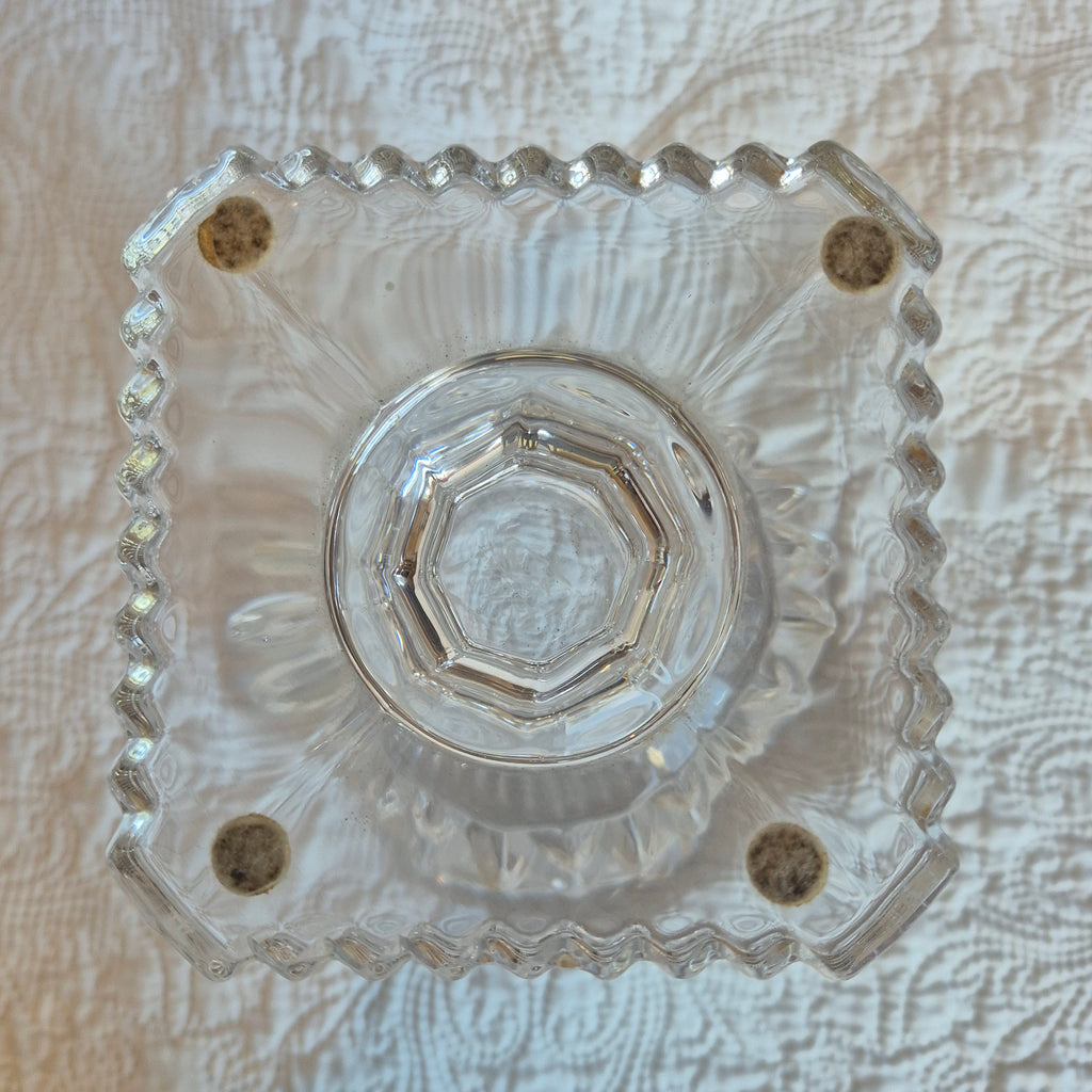 Vase en cristal signé Art Vannes France – Forme Médicis – 28 cm