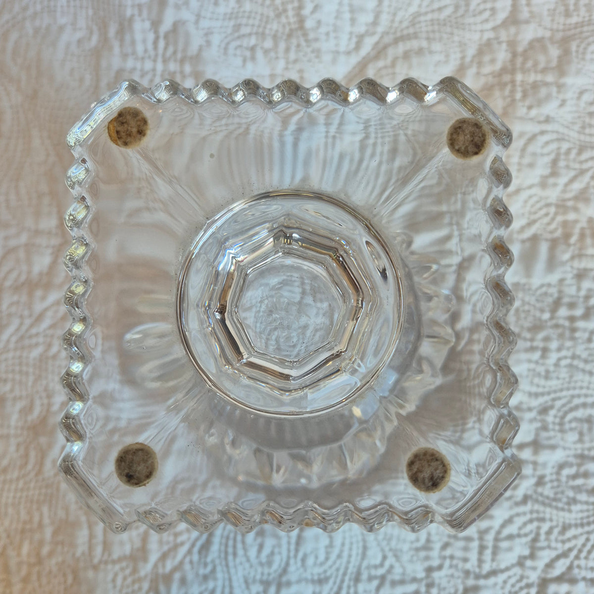 Vase en cristal signé Art Vannes France – Forme Médicis – 28 cm