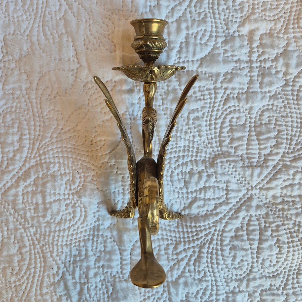 Paire de bougeoirs à décor de dragons ailés – Style Napoléon III