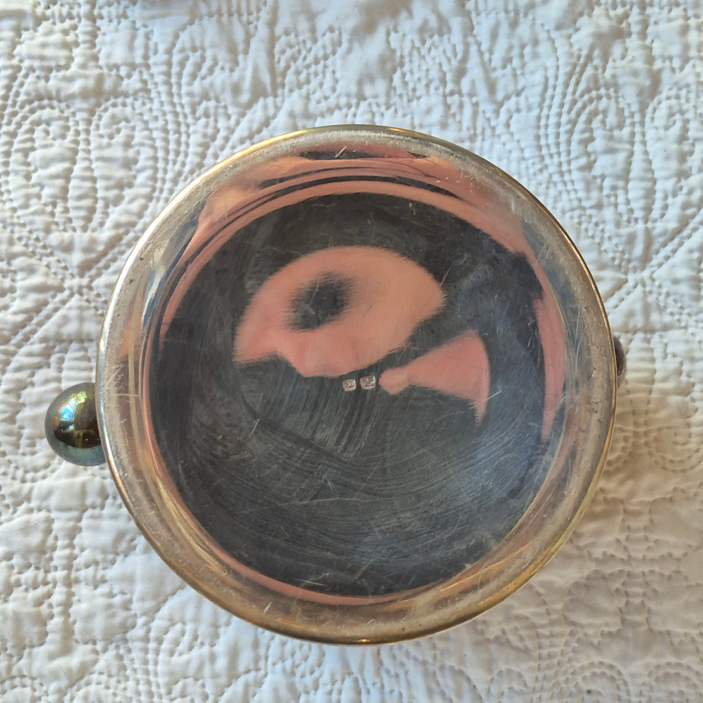 Ensemble de bar en métal argenté de style Art déco – Seau à champagne et shaker