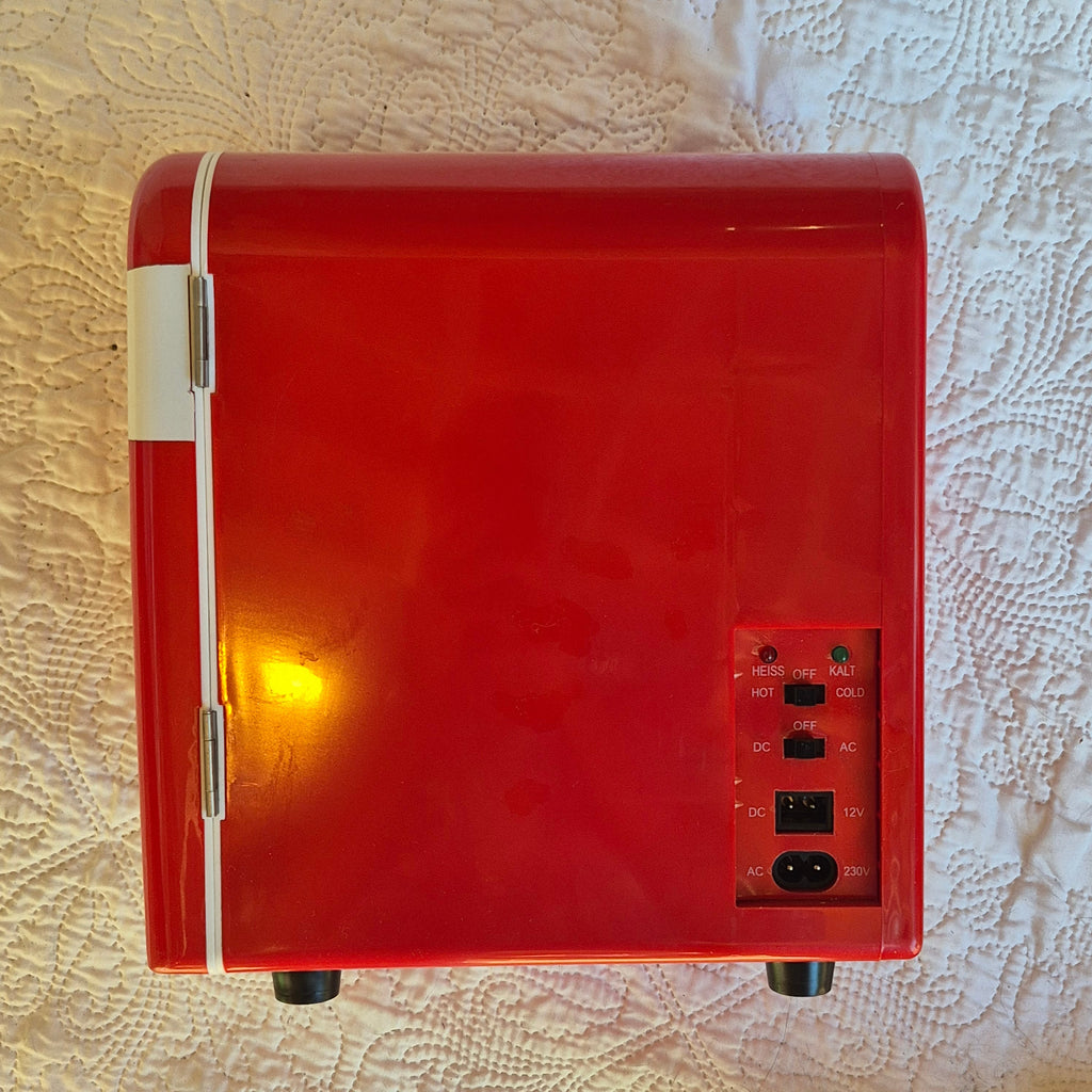 Mini-frigo Coca-Cola « Ice Cold » 4 litres – Design rétro rouge et blanc