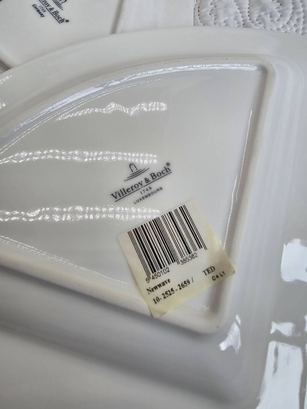 Ensemble de 4 assiettes Villeroy &amp; Boch