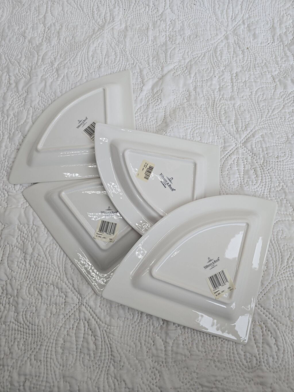 Ensemble de 4 assiettes Villeroy &amp; Boch