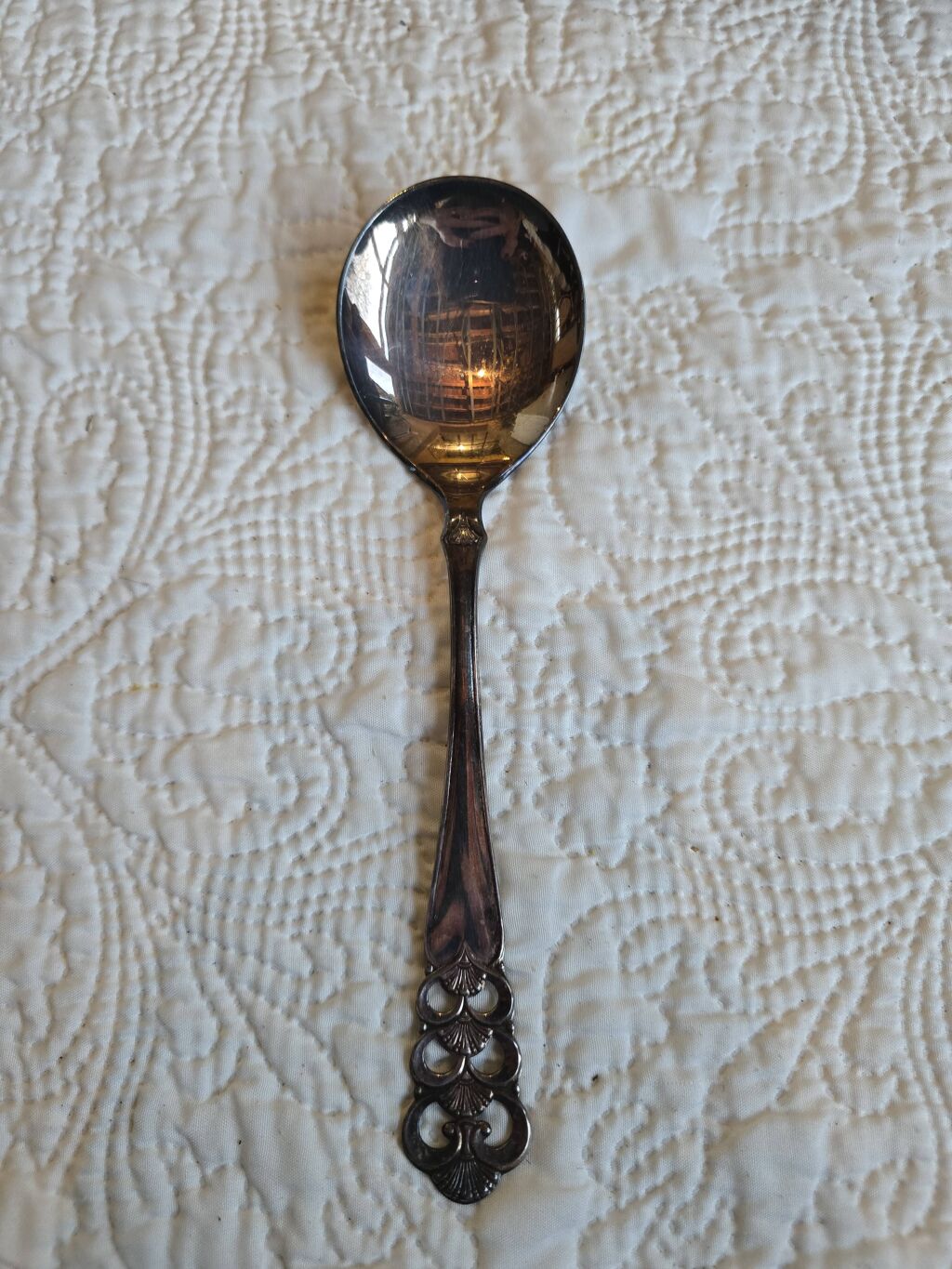 Cuillère en argent modèle Norrona de David Andersen