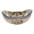 Coupe percée en faïence de Rouen