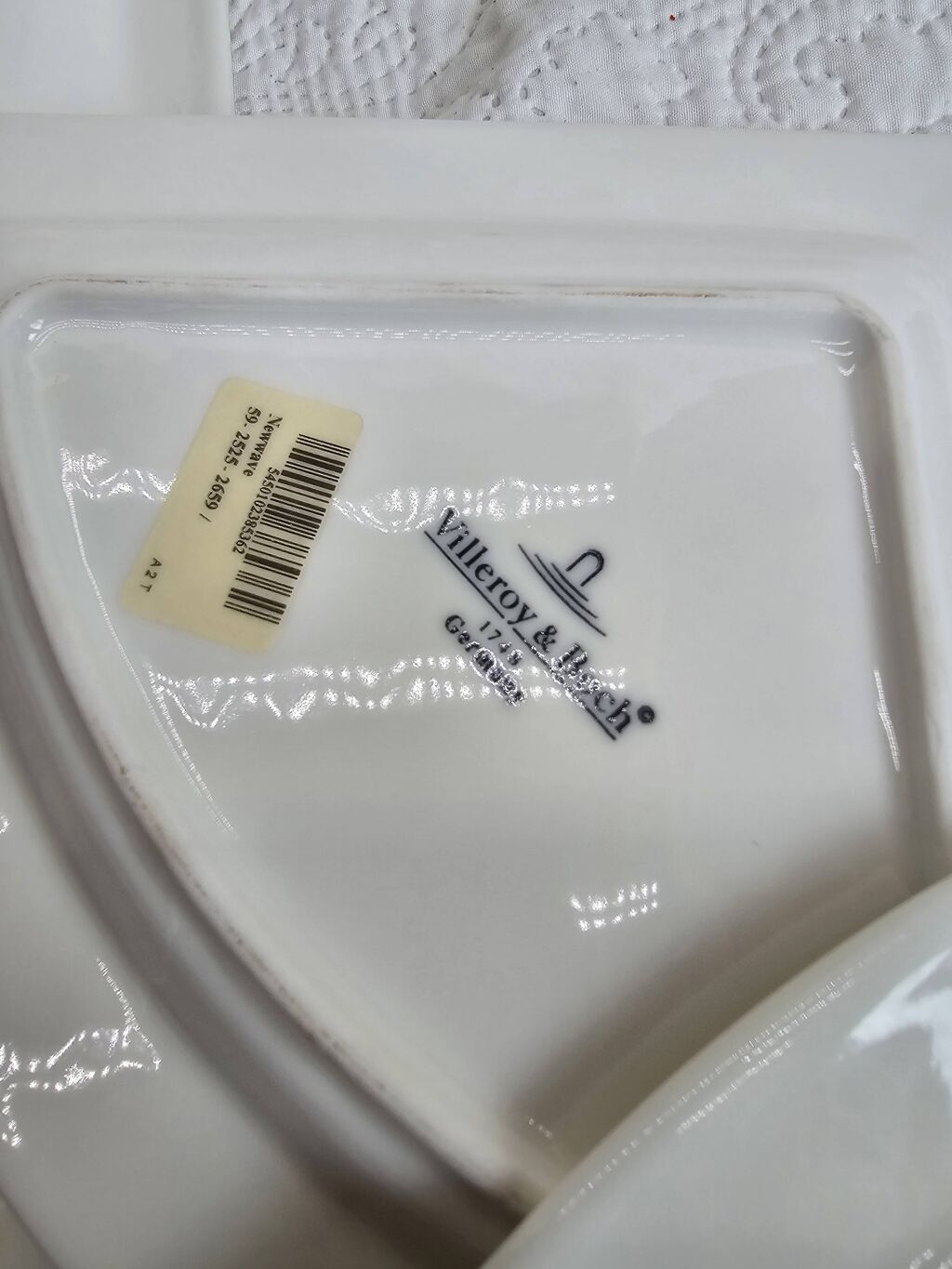 Ensemble de 4 assiettes Villeroy &amp; Boch
