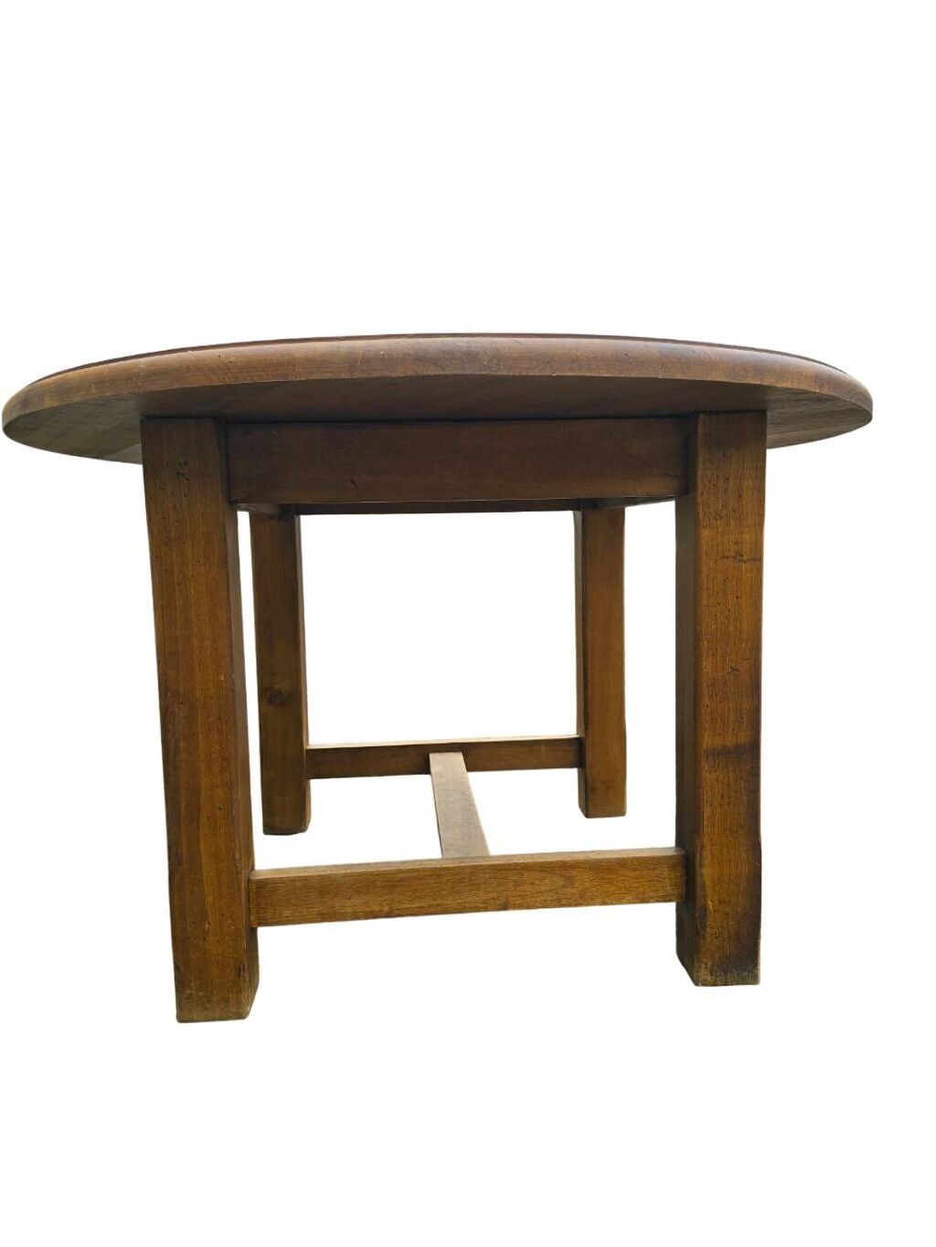 Table ronde chêne massif