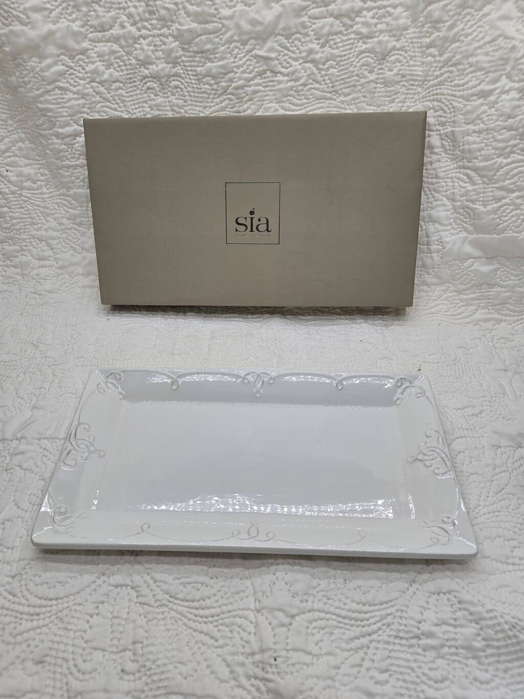 Plat Chabby SIA en coffret