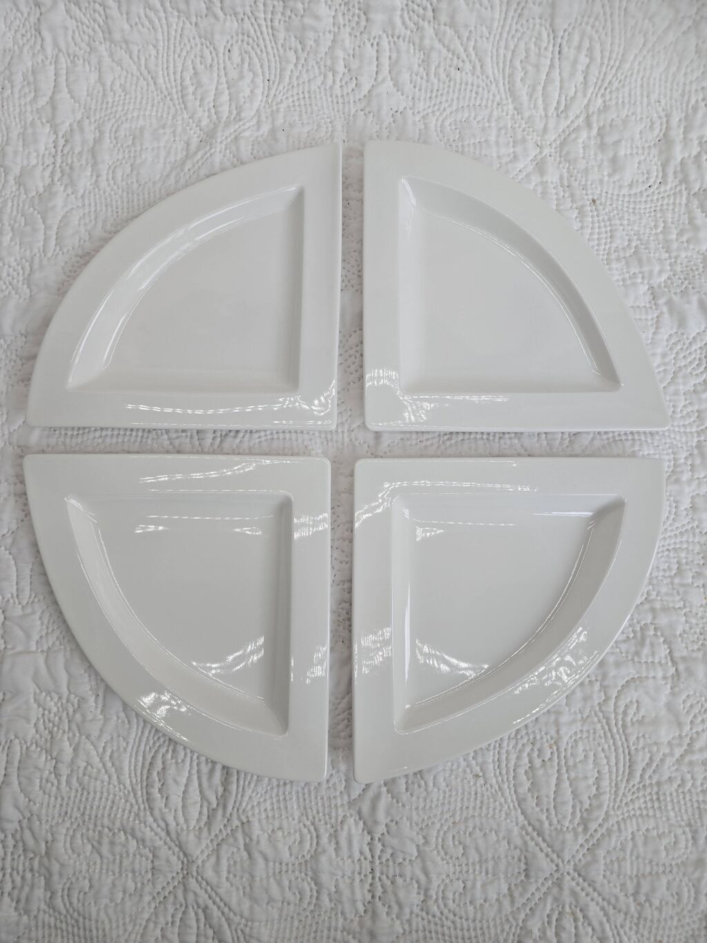 Ensemble de 4 assiettes Villeroy &amp; Boch