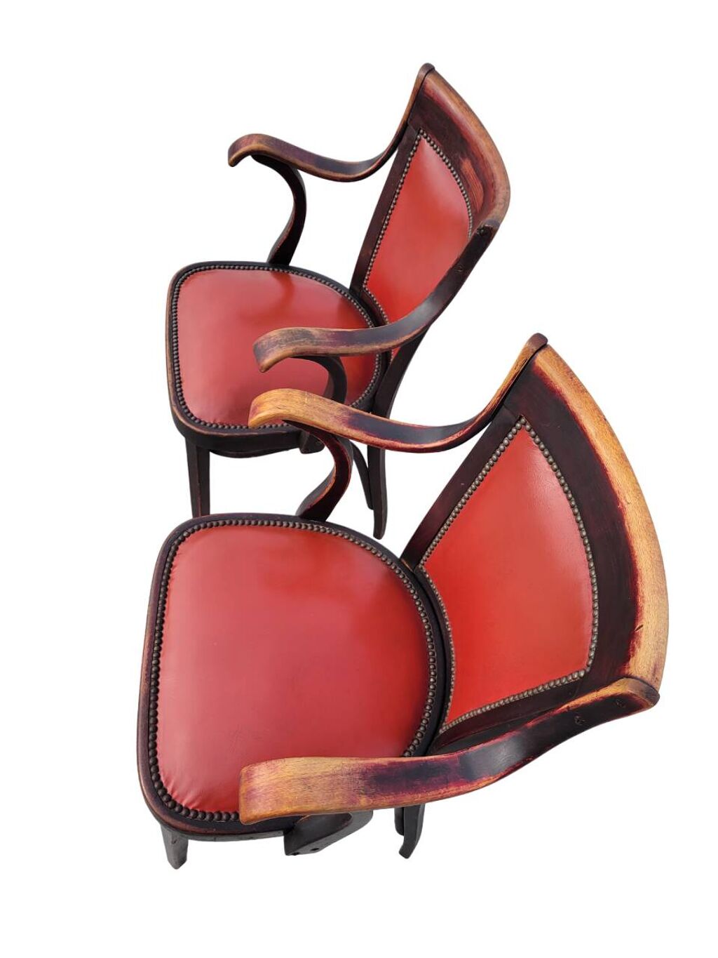 Ensemble de deux fauteuils originaux Thonet par Adolf Loos
