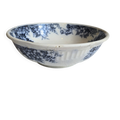 Grande vasque ancienne anglaise A.B &amp; Co modèle May – flow blue floral