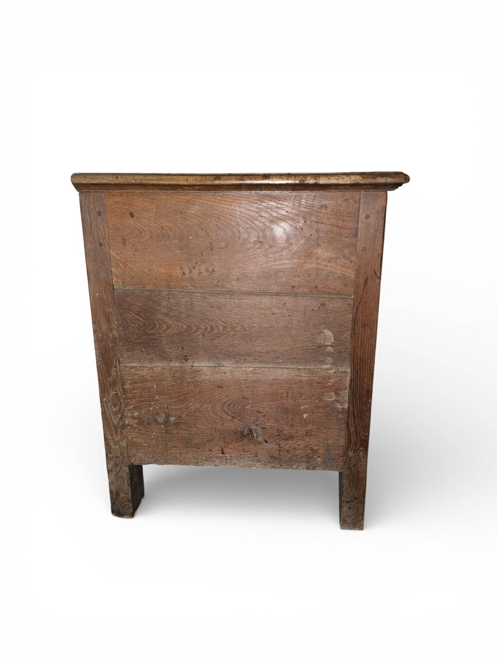 Maie/coffre ancien en bois massif – patine authentique, couvercle ouvrant
