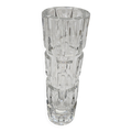 Vase rouleau en cristal vintage