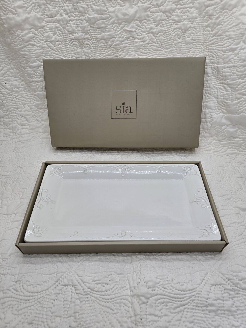 Plat Chabby SIA en coffret