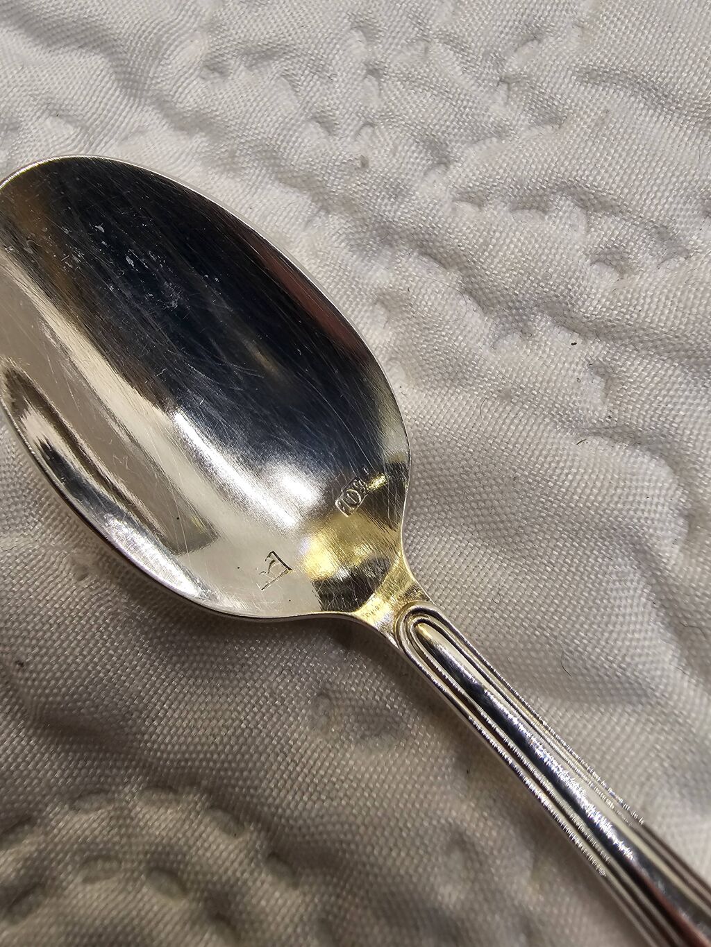 Ménagère 12 cuillères à café en métal argenté