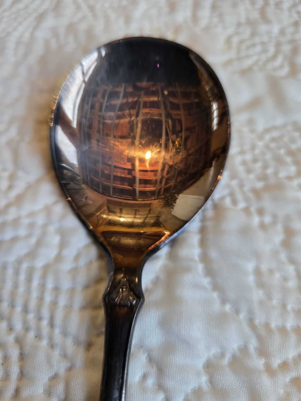 Cuillère en argent modèle Norrona de David Andersen