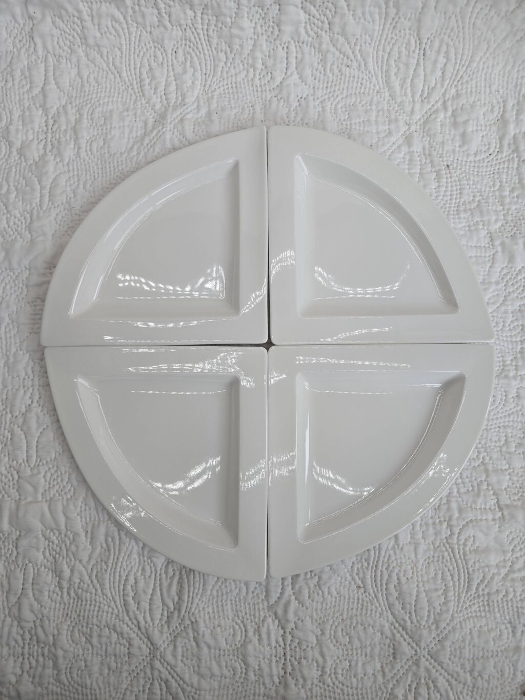Ensemble de 4 assiettes Villeroy &amp; Boch