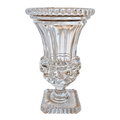 Vase en cristal signé Art Vannes France – Forme Médicis – 28 cm